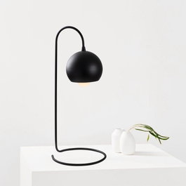 Opviq Yılan - NT - 121 Lámpara de mesa negra